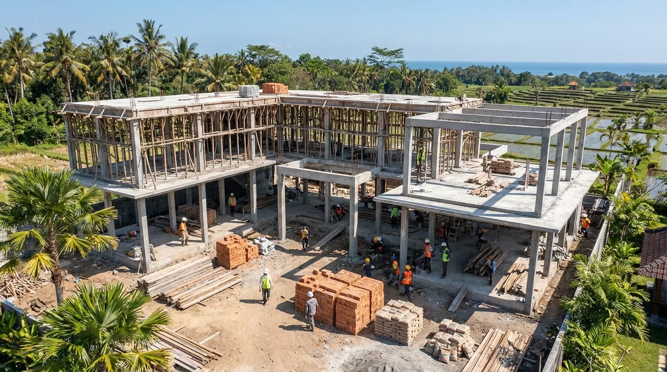 Control Your Villa Build from Jakarta