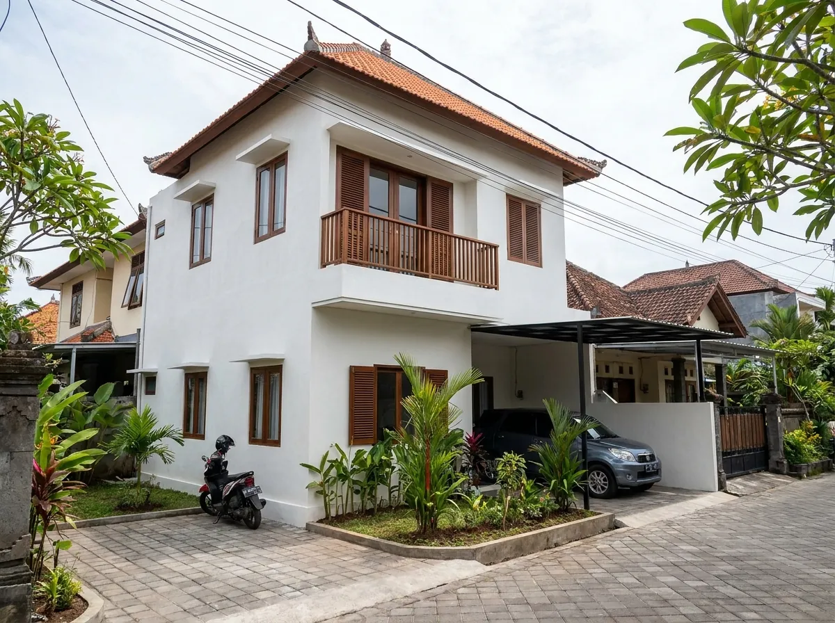 Rumah tenang di pinggiran Jakarta